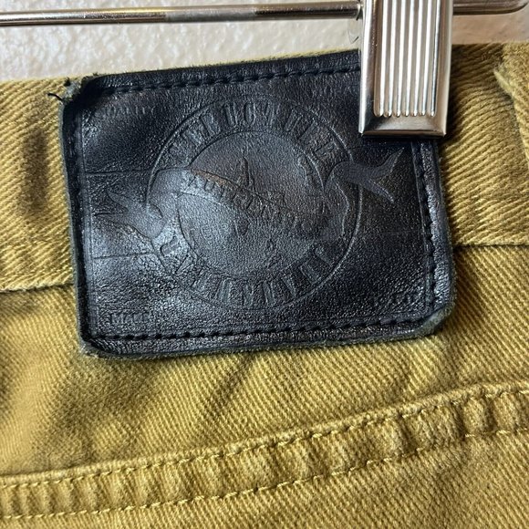 VTG 90’s Structure Jeans Mossy Green TAG 38S ACTUAL 36x29 Skater Grunge Relaxed - Picture 7 of 8